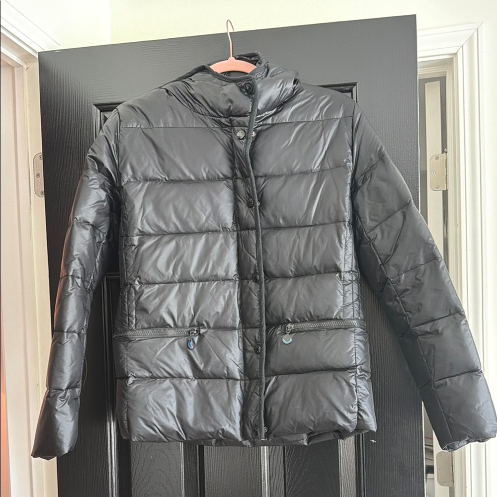 Black Moncler Puffer Jacket